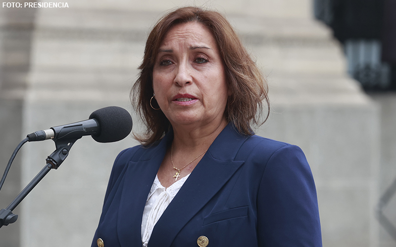 Dina Boluarte declaró ante Fiscalía de la Nación
