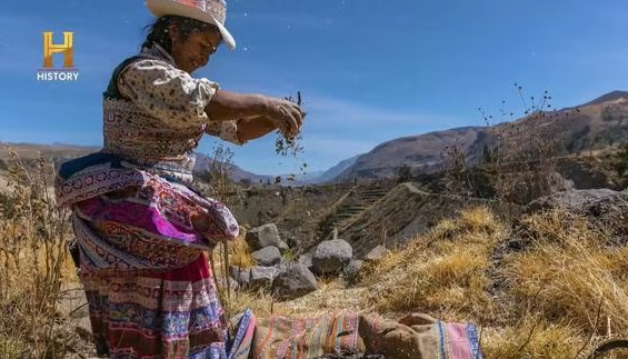 Programa de History Chanel visitó Yanque para realizar un reportaje sobre la Fiesta de las Cruces